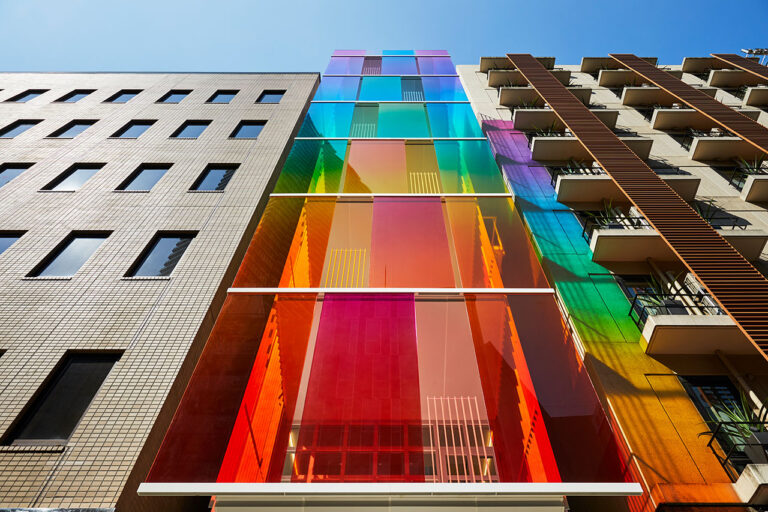 VERTICAL RAINBOW building Tokyo SAKO Architects 1