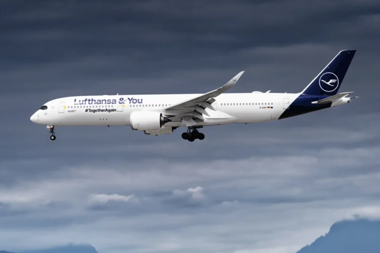 lufthansa a350 special yvr arrival scaled e1709249312222