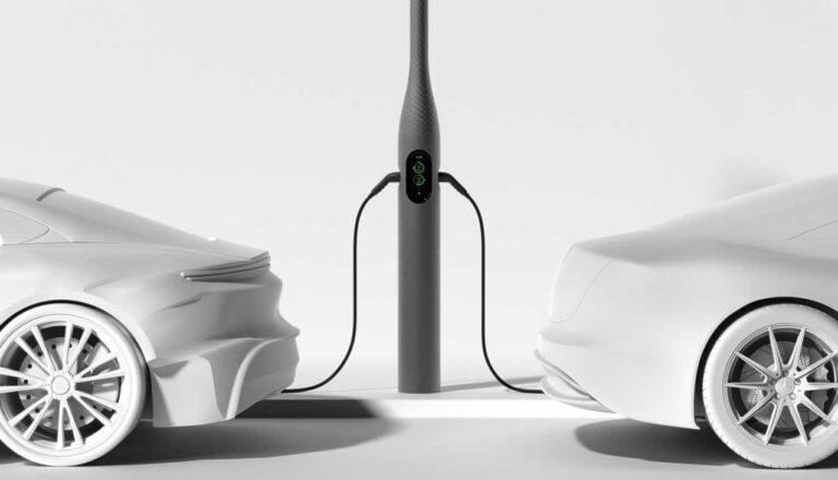 EVIE Lampost EV charger 02