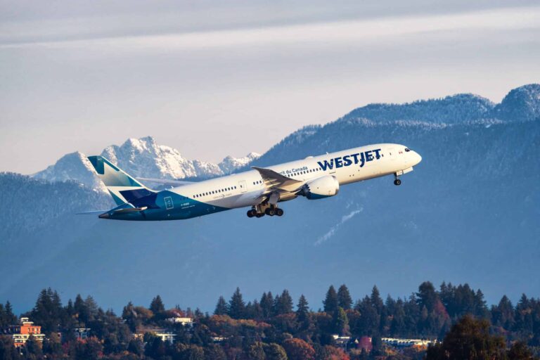 westjet 787 yvr departure scaled