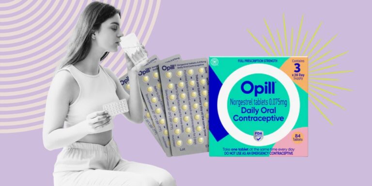 woman taking birth control pill