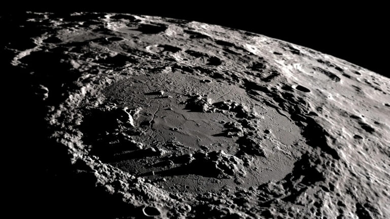 moon south pole