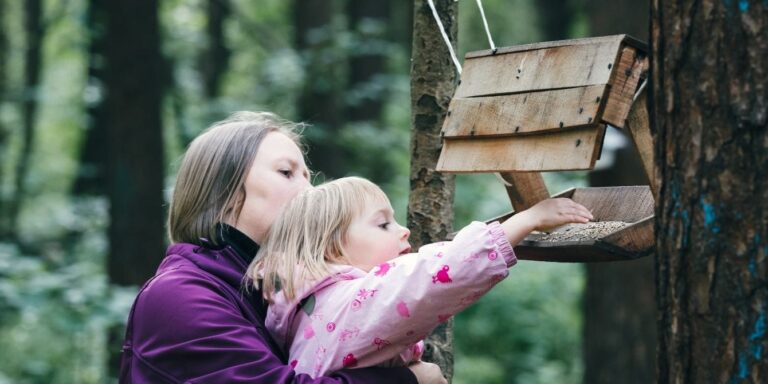 birdwatcher peace in motherhood