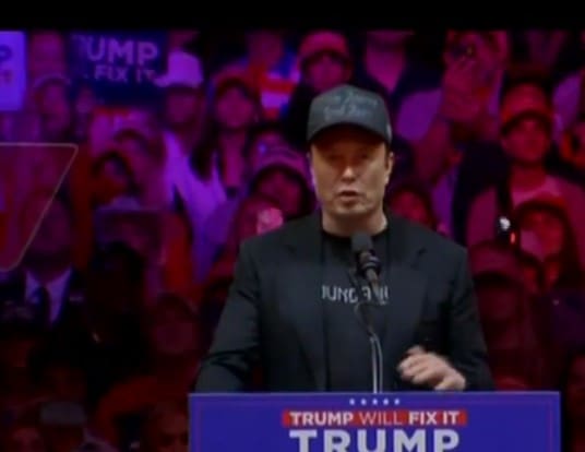 musk trump rally