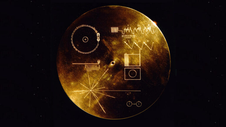 Voyager Golden Record Cover