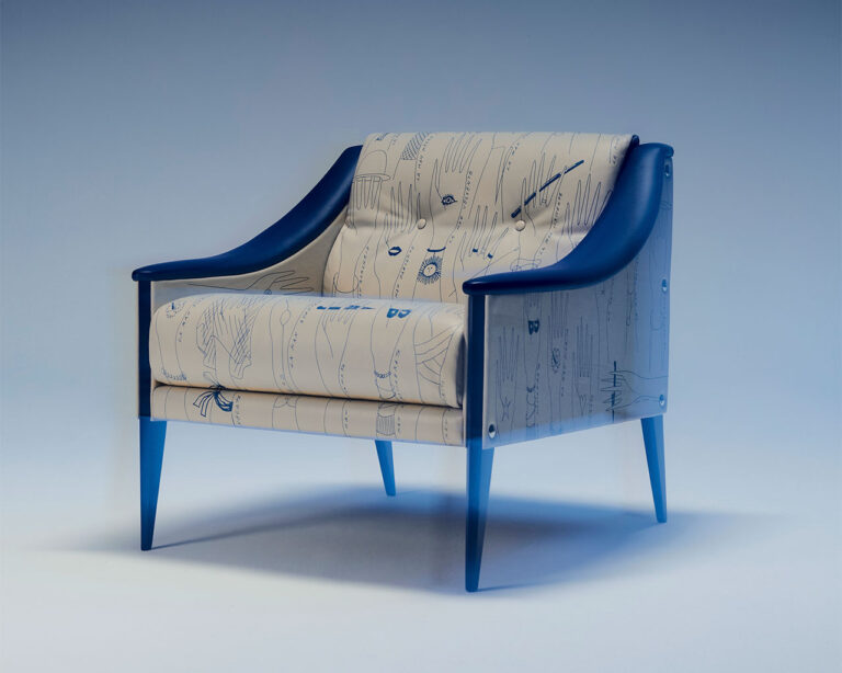 Dezza armchair limited edition 60th Poltrona Frau 06